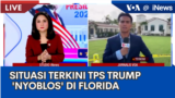 Laporan VOA untuk iNews TV: Situasi Terkini TPS Tempat Trump 'Nyoblos' di Palm Beach, Florida