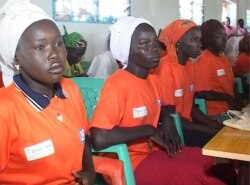 Victims of Boko Haram Receive training and Sewing Machines from the International NGO Plan International. Minawao. (Photo: Moki Edwin Kindzeka)