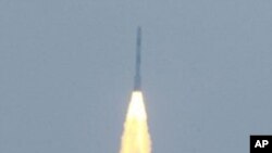인도의 미사일 시험발사 (자료사진)
