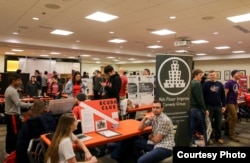 The 2018 Spring Student Involvement Fair took place at the Ohio State University Student Union on Jan. 18th, 2018.