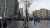 تصویری از اعتراضات مردم تهران در روز شنبه ۲۵ آبان ماه