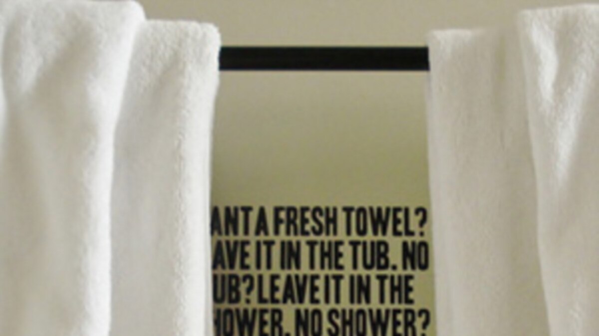 Reusing Hotel Towels Actually Does Make a Difference, Smart News