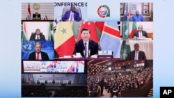 시진핑 중국 국가주석이 29일 중국-아프리카 협력포럼 장관급 회담 개회식에서 연설했다.