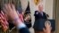 President Joe Biden delivers remarks on the debt ceiling during an event in the State Dining Room of the White House, Oct. 4, 2021.