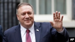 Secretário de Estado americano Mike Pompeo