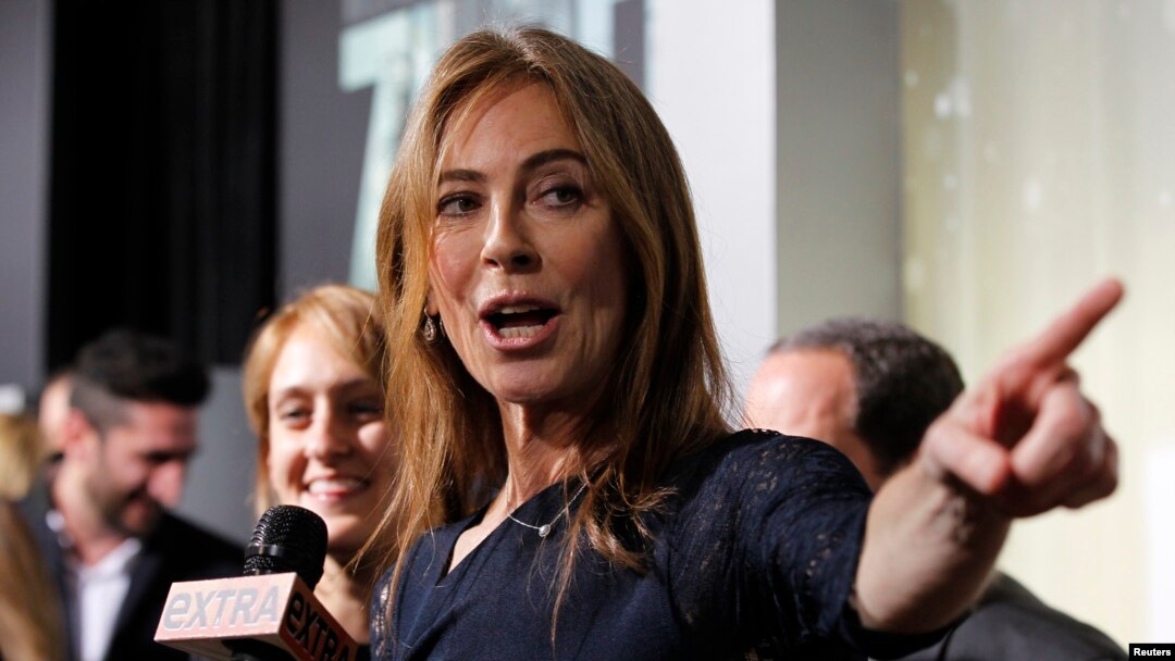 Đạo diễn kiêm nhà sản xuất phim Kathryn Bigelow tại buổi ra mắt phim 'Zero Dark Thirty' ở rạp Dolby, Hollywood, California. 10/12/2012 REUTERS/Mario Anzuoni 