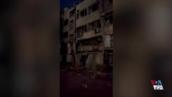 ویدیوهای دریافتی از باقی‌مانده ساختمان کلانتری ۱۰۴ عباس‌آباد تهران و خسارت ساختمان‌های اطراف