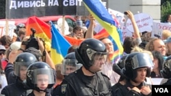 На Марше: участники КиевПрайда-2017