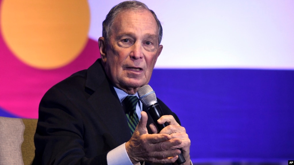 Ứng viên tổng thống Hoa Kỳ Michael Bloomberg.