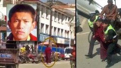 རྔ་བའི་དགེ་འདུན་པ་ཞིག་གི་ཞི་རྒོལ་དང་ཁྲོམ་སྐོར།