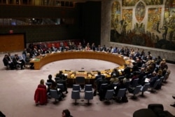 지난 2월 미국 뉴욕 유엔 본부에서 시리아와 관련해 유엔안전보장이사회(유엔안보리) 회의가 열렸다.