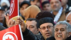 အာရပ်နွေဦးနှစ်ပတ်လည် တူနီးရှားက ဆန္ဒပြပွဲများ