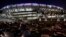 Heavy traffic is pictured during rush hour in front of Maracana stadium, one of the venues hosting the upcoming Confederations Cup, in Rio de Janeiro, June 7, 2013. 