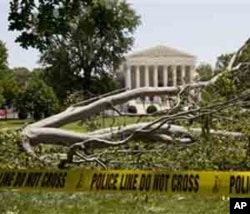 Tempêtes et vague de chaleur ont mis des millions d'Américains aux abois peu avant le 4 juillet