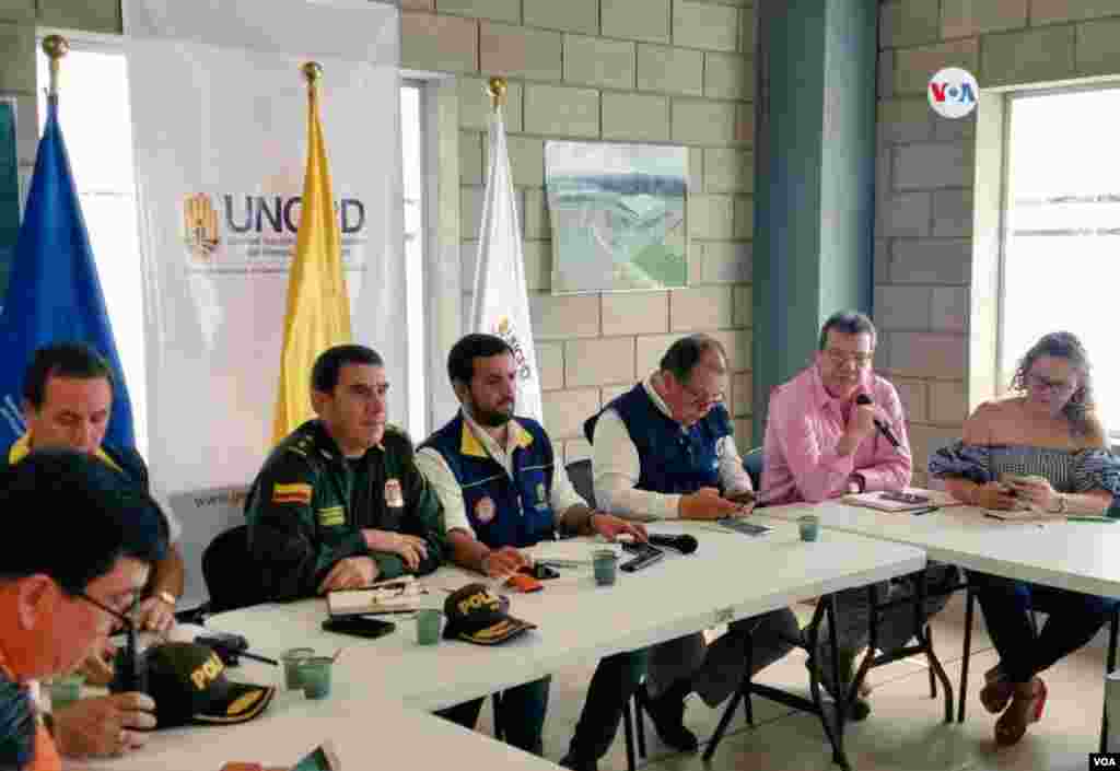 La alcaldía de Cúcuta convoca Puesto de Mando Unificado con presencia de la policía, ejército, gestión del riesgo, defensa civil, la ONU y demás organizaciones para evaluar el tema de la frontera.