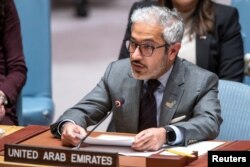 FILE—U.N. Security Council meets to address the situation in the Middle East at a ministerial level, in New York