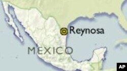 Map of Reynosa, Mexico