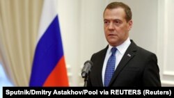 드미트리 메드베데프 러시아 총리.