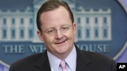 White House Press Secretary Robert Gibbs gestures during his daily briefing at the White House in Washington, Thursday, Dec. 9, 2010. (AP Photo/J. Scott Applewhite)