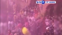 Manchetes Mundo 24 Março: Festival Hindu das cores