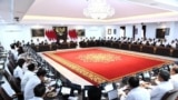 Presiden Prabowo Subianto dalam Sidang Kabinet Paripurna di Istana Kepresidenan, Jakarta, Senin (2/12) meyakini Indonesia tidak akan impor beras pada tahun 2025. (Biro Setpres)