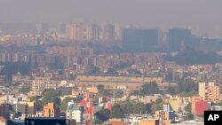 Panorámica de Bogotá, Colombia, a la altura del estadio El Campín, el 25 de enero de 2024.