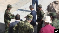 اعمار یک پایگاه تمرینات نظامی بین المللی درتاجکستان