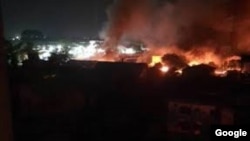 Mahara Sun Cinnawa Shelkwatar 'Yan sanda wuta a Owerri