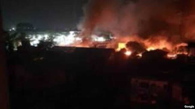 Mahara Sun Cinnawa Shelkwatar 'Yan sanda wuta a Owerri