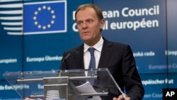 Pemimpin Dewan Eropa, Donald Tusk (foto: dok).