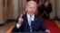 Presiden AS Joe Biden berpidato tentang keluarnya AS dari Afghanistan di Gedung Putih, hari Selasa (31/8).