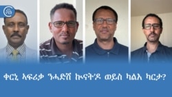 ቀርኒ ኣፍሪቃ ንሓድሽ ኲናት’ዶ ወይስ ካልእ ካርታ? 