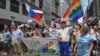 Gay parade Russian Grounp NYC 2013