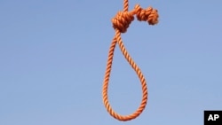 FILE - Kurdish authorities reportedly have hanged three convicted murderers, breaking a seven-year moratorium on the death penalty. 