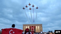 Dîmenek ji pîrozbahîyên alvegera 103’emîn a damezrandina Komara Tirkîyê,Enqere, 29'ê Cotmeha 2026'an.