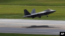 F-22 აშშ-ის საჰაერო ძალების საბრძოლო თვითმფრინავი