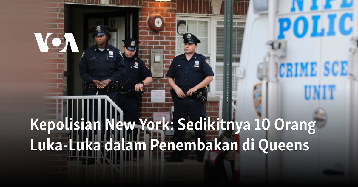 Sedikitnya 10 Orang Luka-Luka dalam Penembakan di Queens