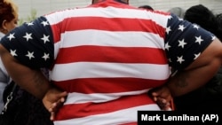 FILE: An overweight man in New York. A new study says by 2030 half of Americans will be obese.