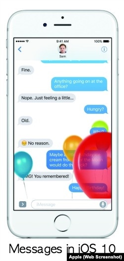 iOS 10 Messages