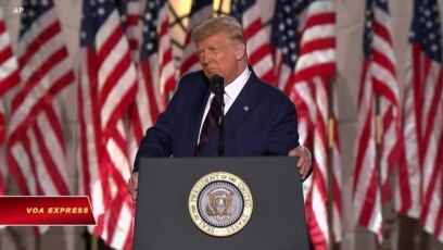 Tổng thống Donald Trump nhận đề cử của Ðảng Cộng hòa