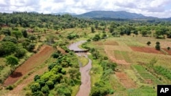 FILE—A sand dam operates in Makueni County, Kenya on March 1, 2024.