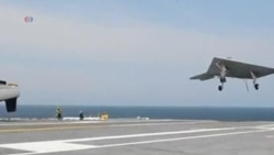 US Drone Successfully Lands on Aircraft Carrier