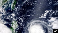 미국 우주항공국(NASA)가 지난 9일 공개한 태풍 '찬투' 위성 사진