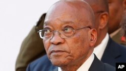 FILE - South African President Jacob Zuma.