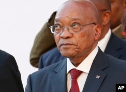 FILE - South African President Jacob Zuma.