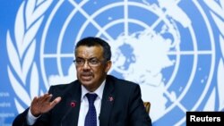 Tedros Adhanom Ghebreyesus à Geneve, Suisse, le 25 mai 2017.