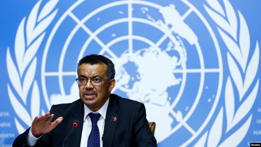 Hasil gambar untuk the WHO Director-General, Dr Tedros Adhanom Ghebreyesus