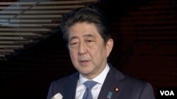 日本首相安倍晉三(資料圖片)