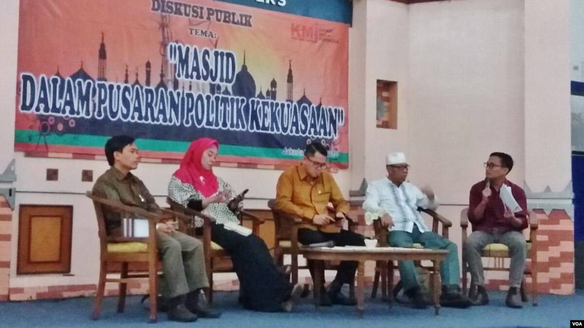 Masjid Diharapkan Tak Jadi Tempat Kampanye Terselubung
