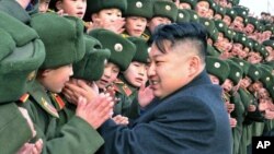 North Korea Leader Visits Mangyongdae Revolutionary School in Pyongyang, North Korea